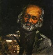 Paul Cezanne Head of and Old Man oil painting on canvas